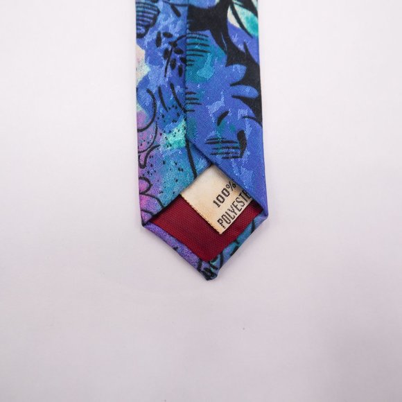 Abstract Pattern Tie | Florenzi Collection - Picture 3 of 3